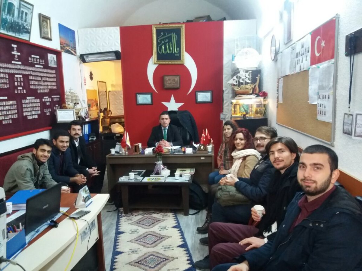 TGB Beyazıt Birimi'nden İstanbul Üniversitesi Güvenlik Müdürü'ne ziyaret!