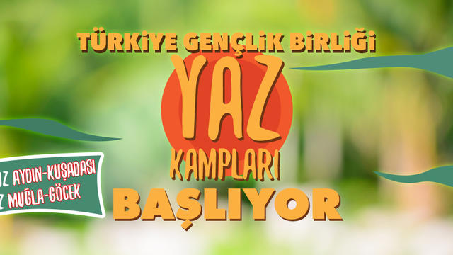 TGB İzmir, İzmirli gençleri yaz kampına çağırıyor!