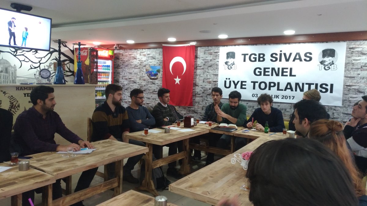 TGB Sivas genel üye toplantısında gündemi değerlendirdi