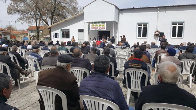 TGB Uşak "Şeker Fabrikaları Kapatılmasın" panelinde