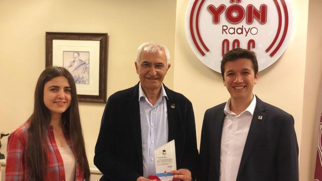 TGB’den Yön Radyo’ya teşekkür ziyareti