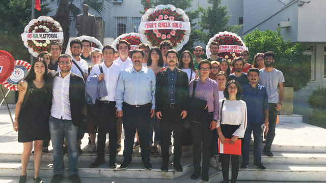 TGB İzmir 19 Mayıs'ı resmi tören ile kutladı