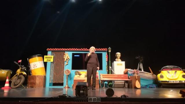 Müjdat Gezen TGB İçin Sahneye Çıktı