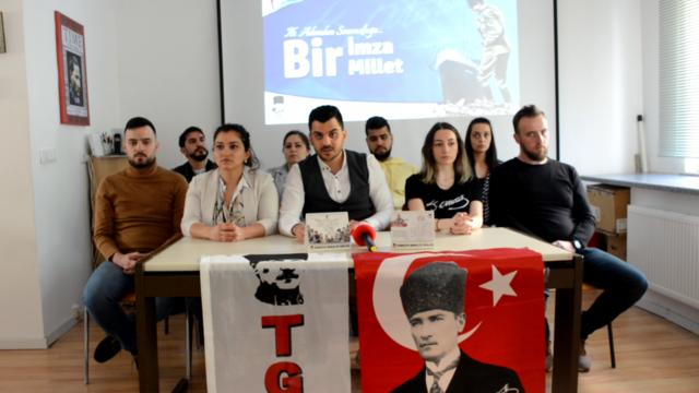 TGB Almanya 100. Yıl Programını Açıkladı