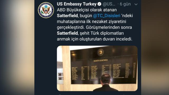 Diplomatımızın Şehit Edilmesinin Ardından Dikkat Çeken Ayrıntı