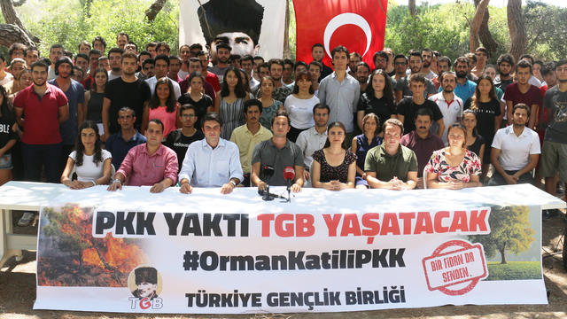 TGB'den Orman Seferberliği: PKK Yaktı TGB Yaşatacak