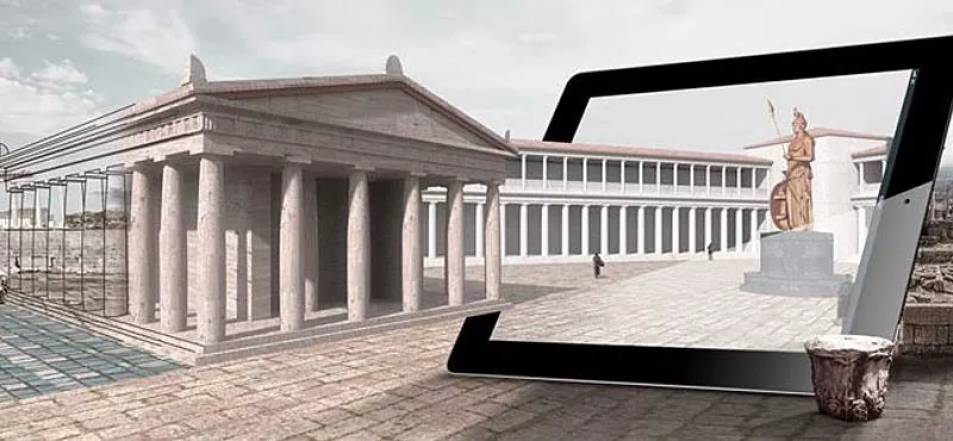 Athena Tapınağı tablette