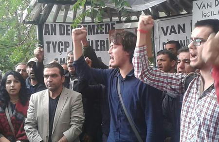 İş-Kur tarafından işten çıkarılan işçilerin direnişi sürüyor