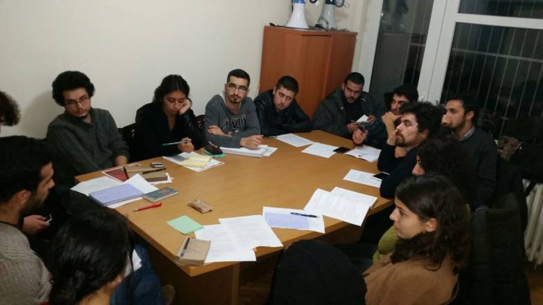 Gazi Üniversitesi 27 Aralık için buluştu.