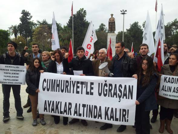 TGB Adana: ‘’Yıkılmak’’ işbirlikçilerin yazgısıdır!