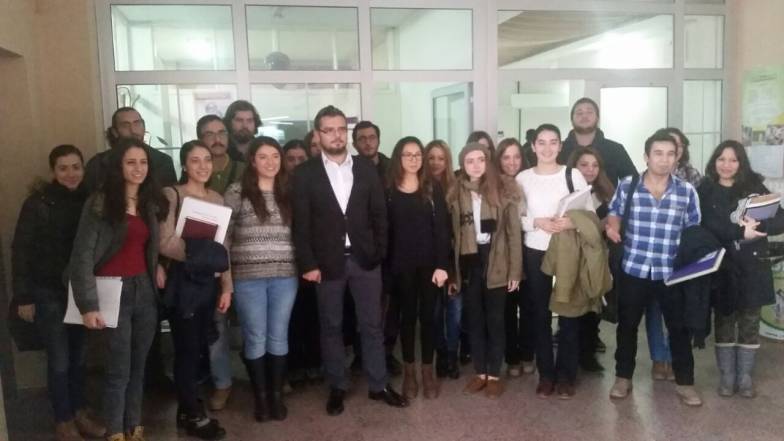 Egemonya,Ege Üniversitesi İletişim Fakültesi öğrencileri ile Egemonya Medya Okulu'nu başlattı.