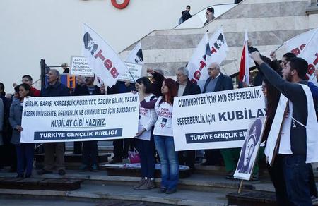 Mersin Kubilay için yürüdü