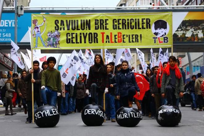 TLB Genel Başkanı Bora Çelik yazdı: "Doğru eylem Kızılay'ı zapt ettirir"