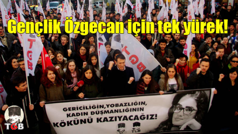 Gençlik Özgecan için tek yürek!