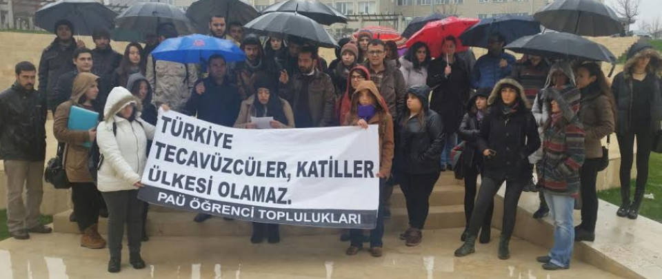 PAÜ öğrencileri: Özgecan cinayeti kültürel çürümedir