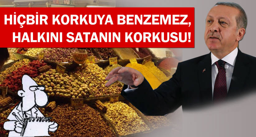 Hiçbir korkuya benzemez, halkını satanın korkusu!