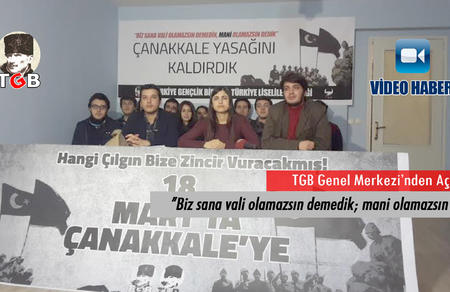 Çanakkale yasağını kaldırdık