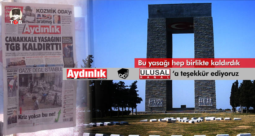 Bu yasağı hep birlikte kaldırdık