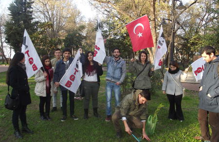 TGB Çanakkale, Berkin için fidan dikti