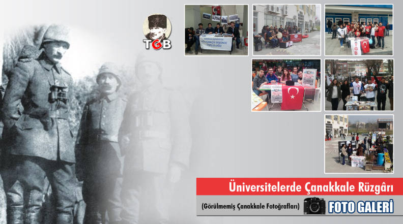 &Uuml;niversitelerde &Ccedil;anakkale r&uuml;zg&acirc;rı