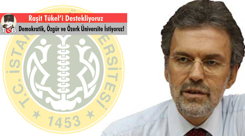 Raşit Tükel'i Destekliyoruz