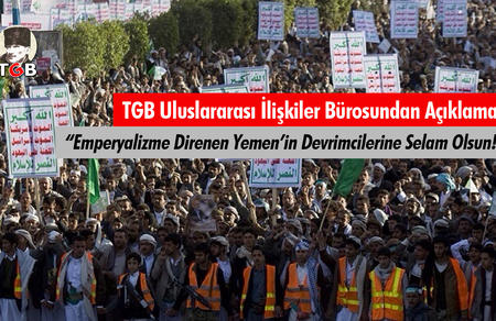 Emperyalizme Direnen Yemen'in Devrimcilerine Selam Olsun!