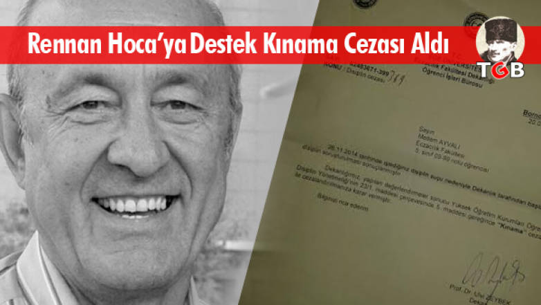 Rennan Hoca'ya Destek Kınama Cezası Aldı