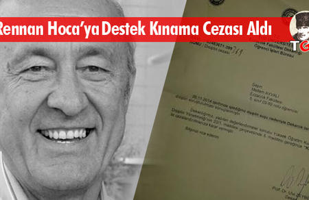 Rennan Hoca'ya Destek Kınama Cezası Aldı