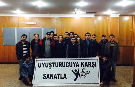 Kahramanmaraş, 'Uyuşturucuya Karşı Sanatla Yaşa' Dedi