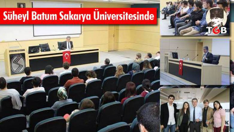 S&uuml;heyl Batum Sakarya &Uuml;niversitesinde
