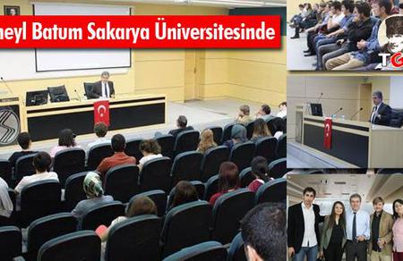 S&uuml;heyl Batum Sakarya &Uuml;niversitesinde
