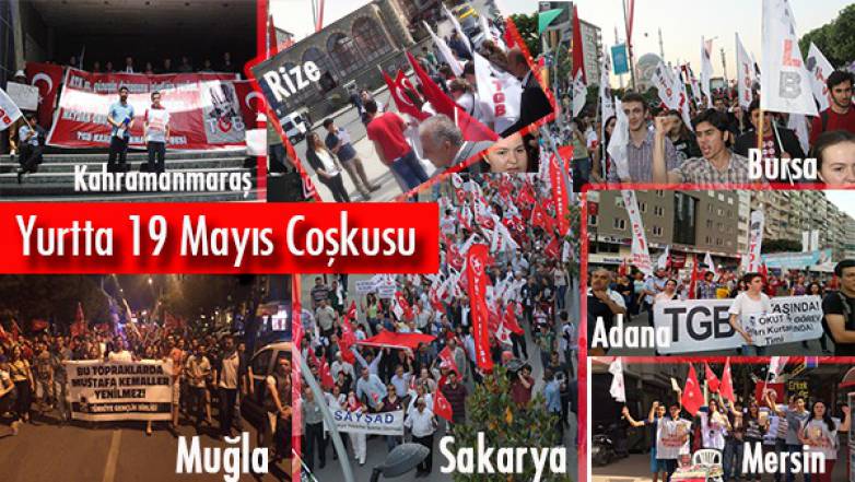 Yurtta 19 Mayıs Coşkusu