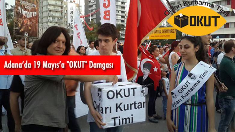 Adana'da 19 Mayıs'a "OKUT" Damgası