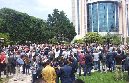 Kocaeli'de emek&ccedil;iler ayakta