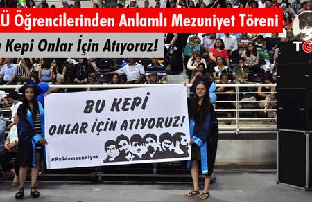 PAÜ Öğrencilerinden Anlamlı Mezuniyet Töreni