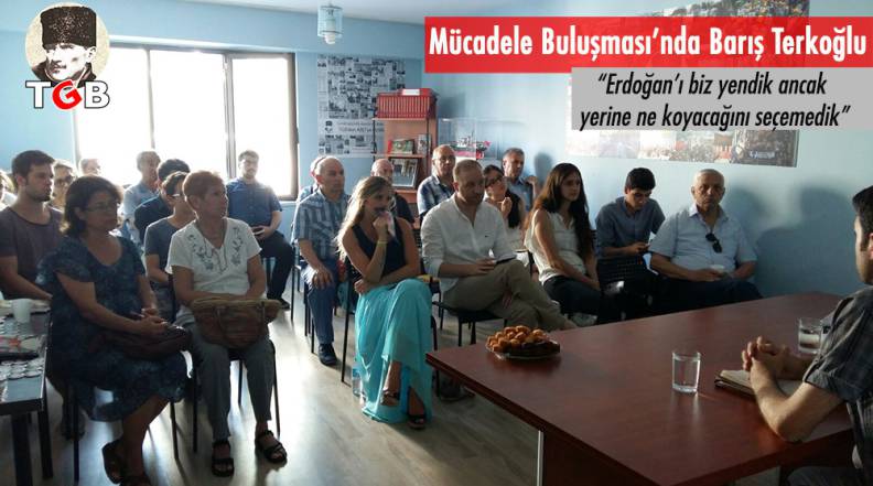 Mücadele Buluşması'nda Barış Terkoğlu