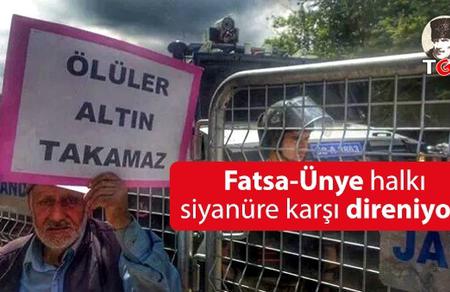 Fatsa-Ünye Halkı Siyanüre Karşı Direniyor