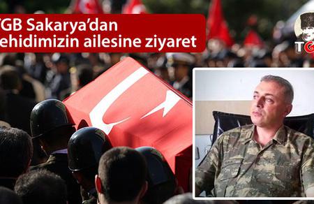 TGB Sakarya’dan şehidimizin ailesine ziyaret