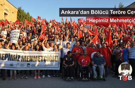 Ankara’dan Bölücü Teröre Yanıt: “Hepimiz Mehmetçiğiz”