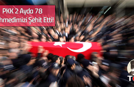 PKK 2 Ayda 78 Mehmedimizi Şehit Etti!