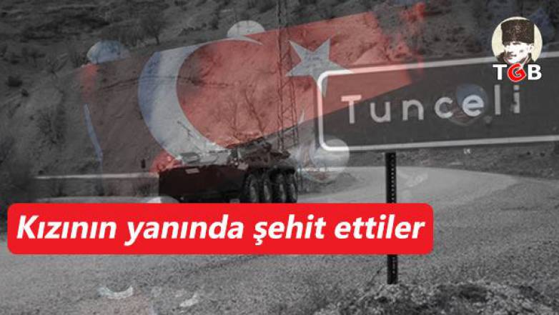 Kızının Yanında Şehit Ettiler