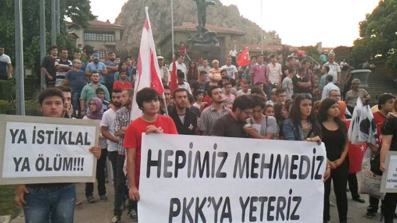 Afyon'dan Teröre Tepki!