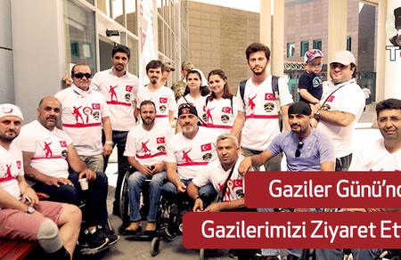 Gaziler G&uuml;n&uuml;'nde Gazilerimizi Ziyaret Ettik