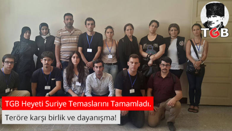 TGB Heyeti Suriye Temaslarını Tamamladı