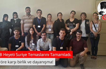 TGB Heyeti Suriye Temaslarını Tamamladı