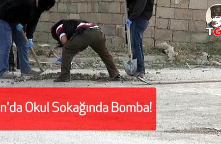Van'da Okul Sokağında Bomba!