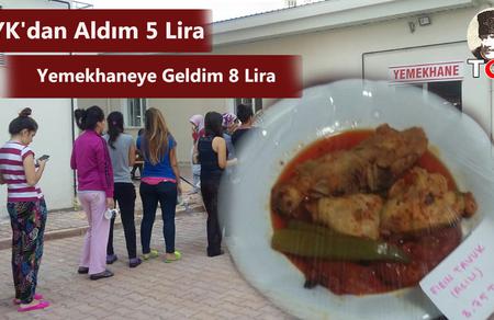 KYK'dan Aldım 5 Lira, Yemekhaneye Geldim 8 Lira
