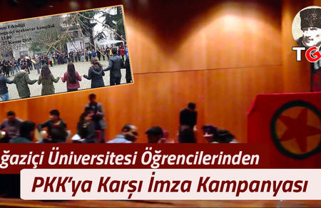 Boğaziçi Üniversitesi Öğrencilerinden PKK’ya Karşı İmza Kampanyası