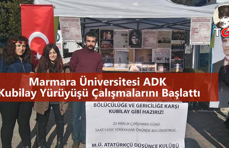 Marmara Üniversitesi ADK Kubilay Yürüyüşü Çalışmalarını Başlattı