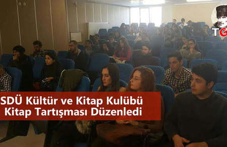 SDÜ Kültür ve Kitap Kulübü Kitap Tartışması Düzenledi